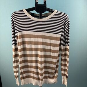 41 Hawthorn Navy and White Striped Sweater